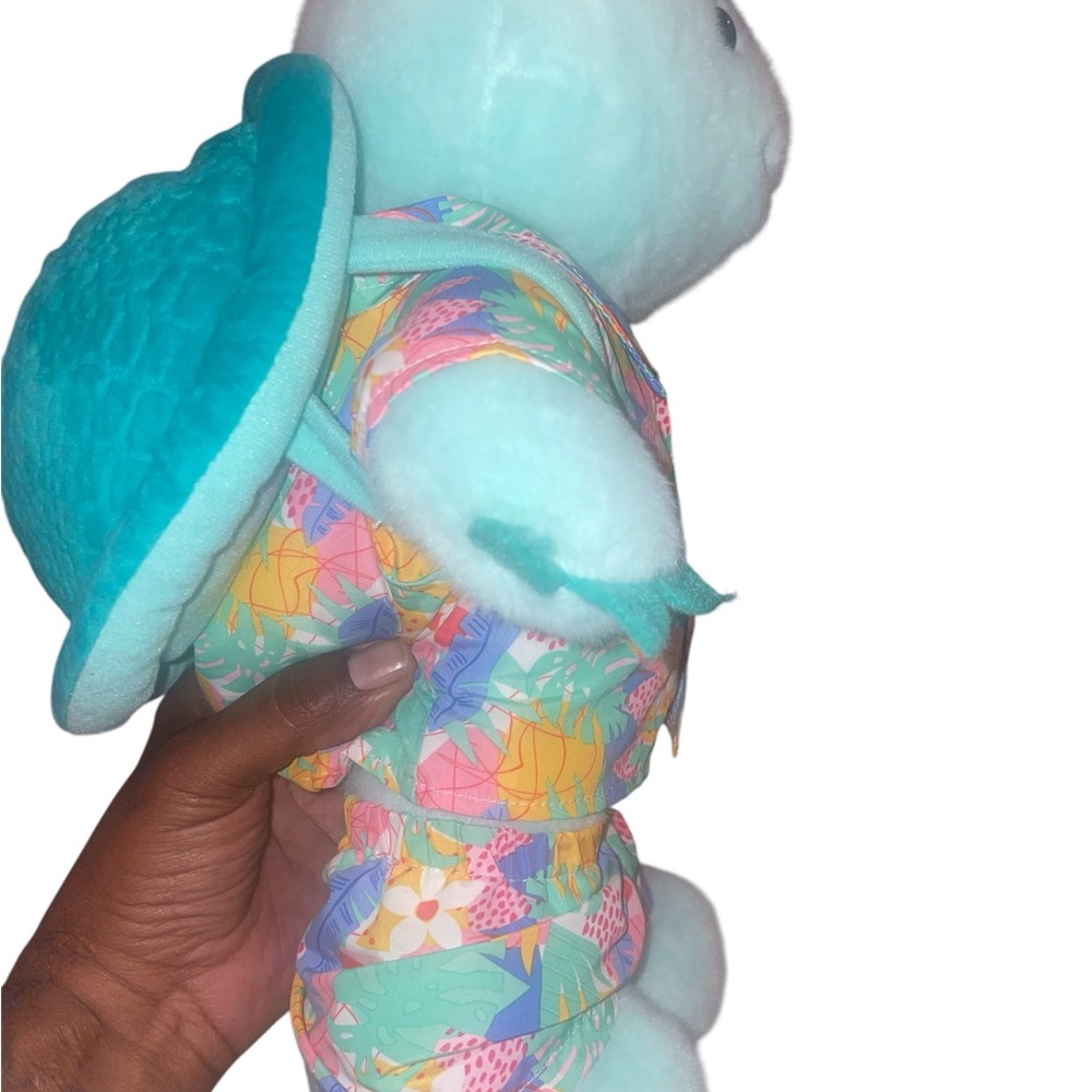 Build A Bear Sea Turtle Snappy Fun Detach Shell Mint Green 16"-Holiday Sleeper - Picture 4 of 7